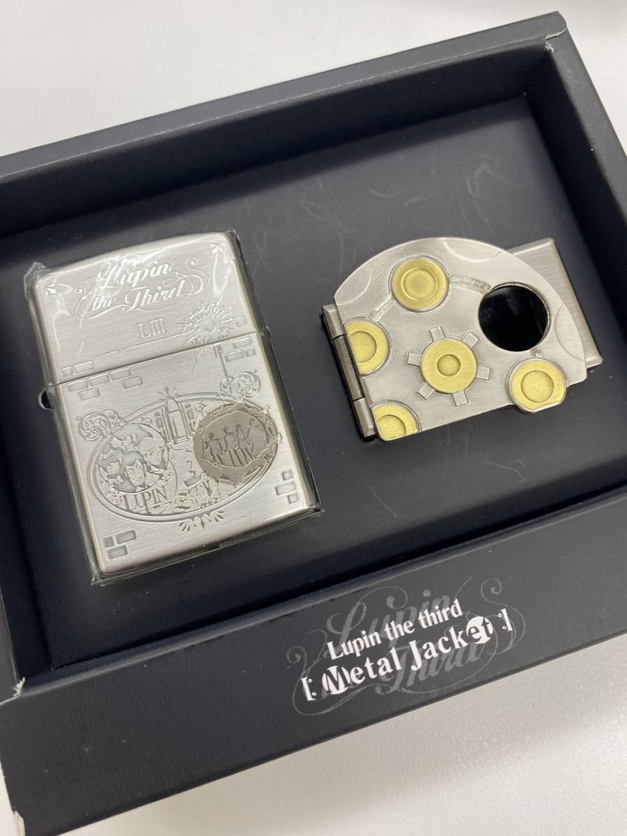 未使用品 Zippo ルパン三世 ジッポー ライター メタルジャケット 5 オールキャスト 箱付き コレクション K1632_画像2