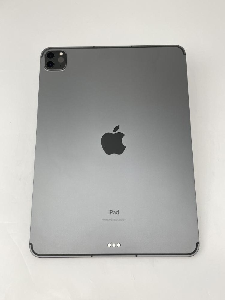 201【ジャンク品】 iPad PRO 11インチ 第3世代 256GB docomo版SIMロック解除 SIMフリー スペースグレイ_画像2