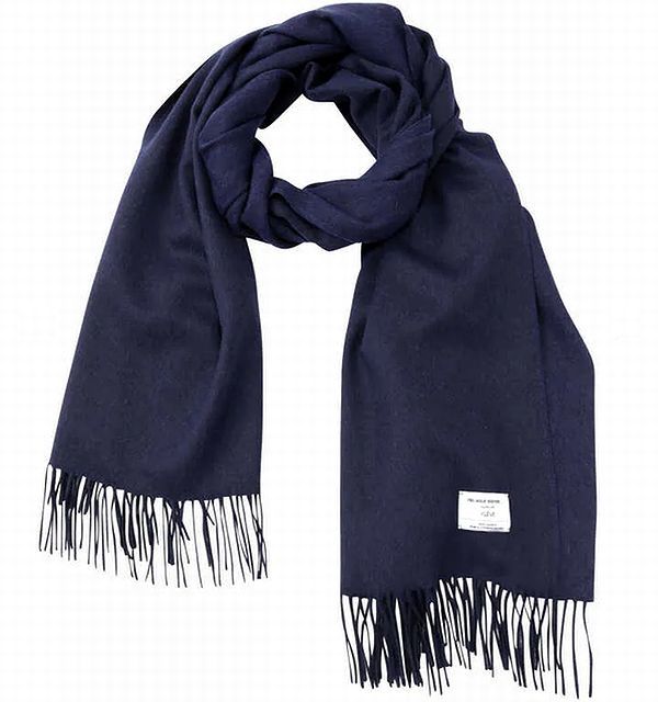 定価41,800円 美品 THE INOUE BROTHERS イノウエブラザーズ DOUBLE FACE BRUSHED STOLE アルパカ ダブルフェイス 大判ストール マフラー