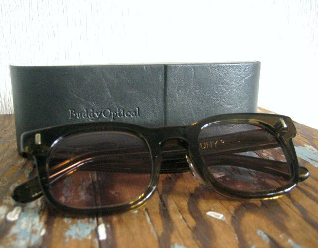 Buddy Optical バディオプティカル Feel college SUNY L SUN OLIVE ウェリントン サングラス 眼鏡 メガネ_画像4