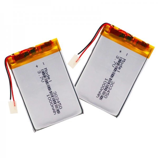 充電式 Li-Poバッテリー 303450 3.7Vボルト 1000mAh リポ ポリマーリチウム電池、保護PCB充電モジュール付き 1個の価格 即納可能の画像4