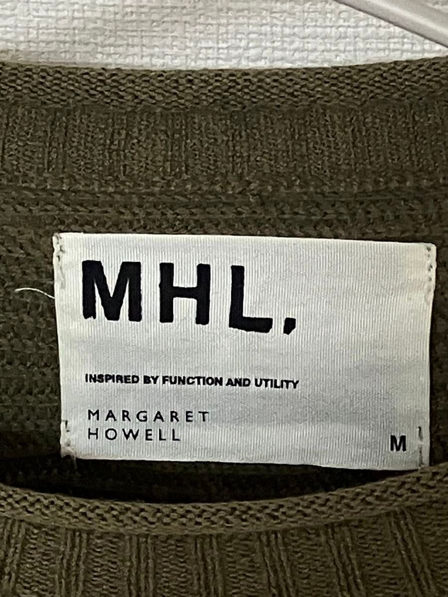 MHL　MARGARET HOWELL　アースカラーニット　マーガレットハウエル