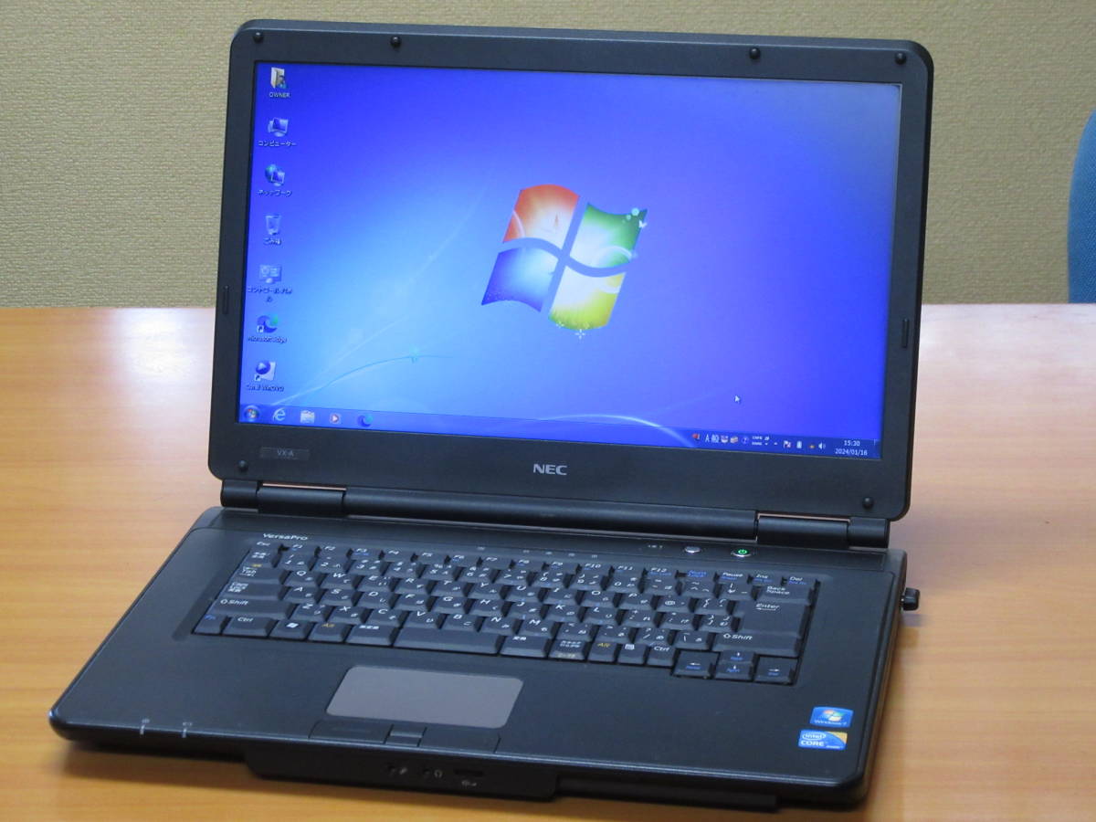 ■NEC VersaPro VY24GX-A■Core i5 2.40GHz/320GB/4GB/DVD■Windows 7 Pro_画像1