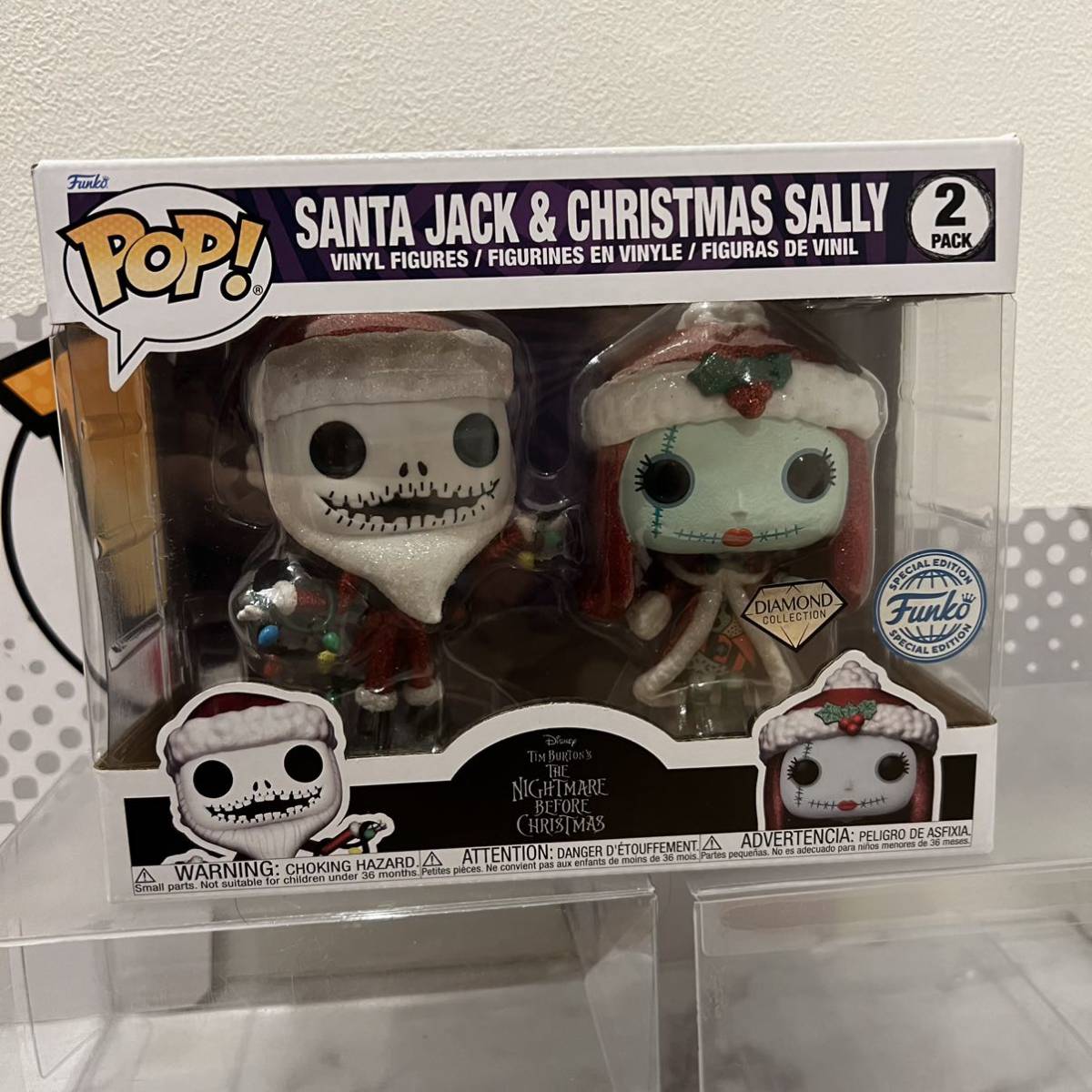 FUNKO POP The Nightmare Before Christmas Jack & surrey ограниченая версия 