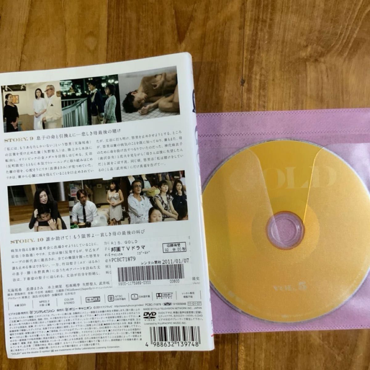 GOLD  DVD　お宝　全巻セット　6枚組　長澤まさみ　武井咲　レア　美少女　廃盤　水着　天海祐希