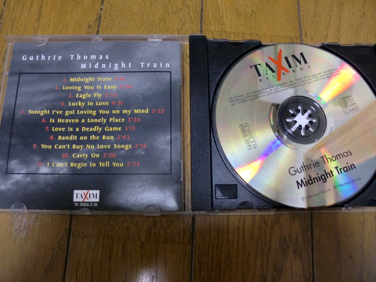 [CD]GUTHRIE THOMAS газ Lee * Thomas / MIDNIGHT TRAIN 1996 Taxim Records вилка SSW