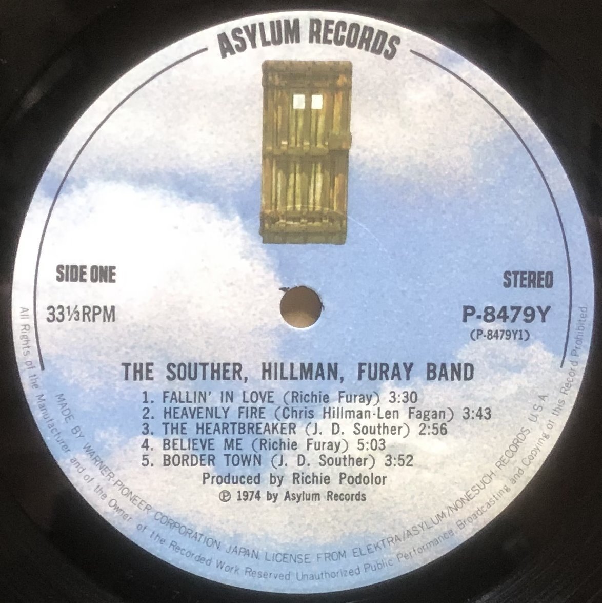 帯付国内オリジナル盤 Southern Hillman Furay Band / sameの画像4