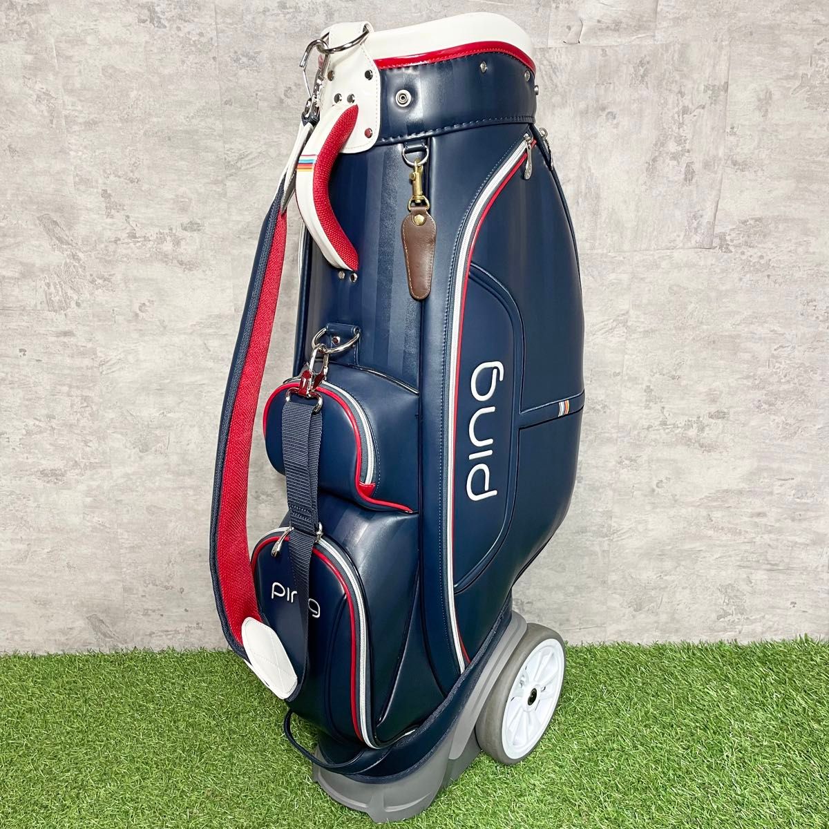 希少】PING ピン キャディバッグ CB-L192 キャスター付 8 5型 希少】PING ピン キャディバッグ CB-L192 キャスター付 8 5型