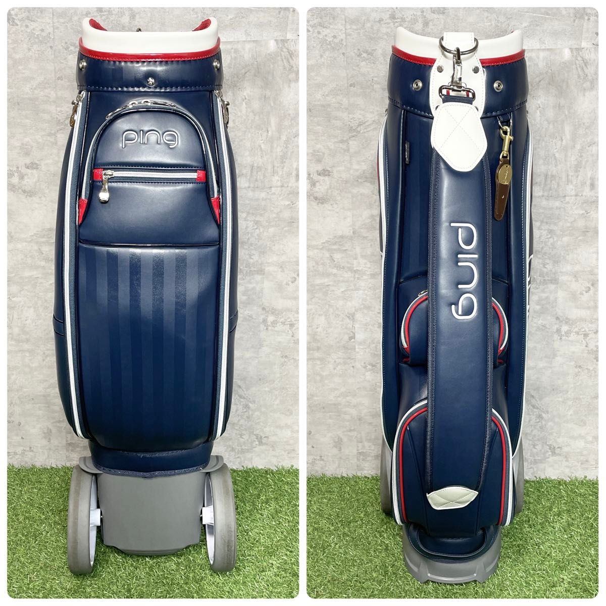 希少】PING ピン キャディバッグ CB-L192 キャスター付 8 5型 希少】PING ピン キャディバッグ CB-L192 キャスター付 8 5型
