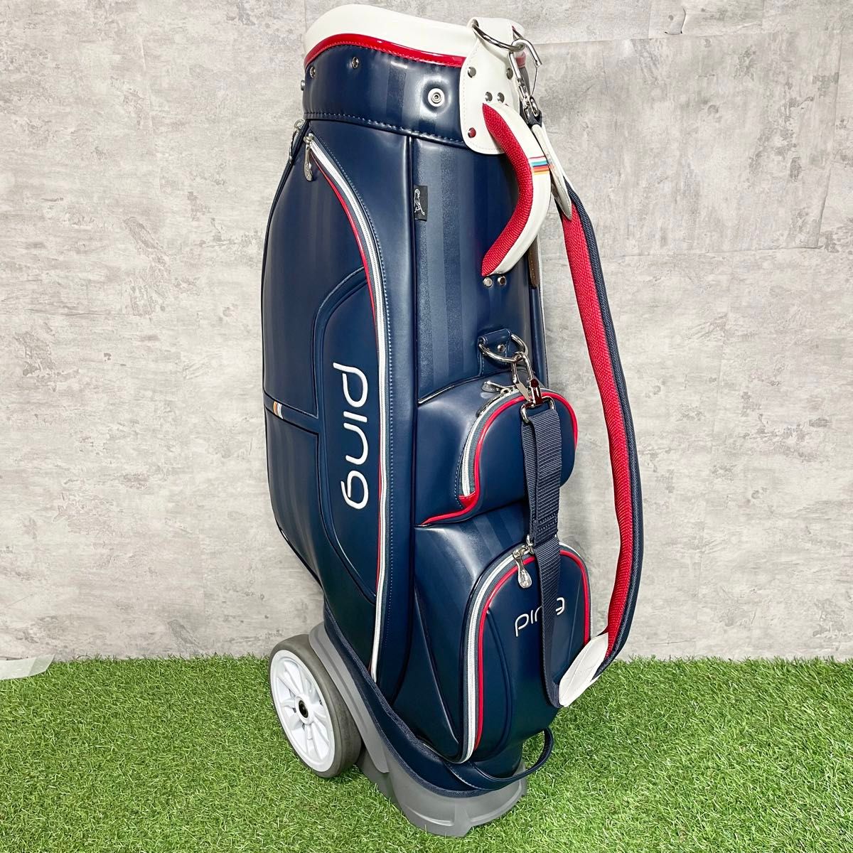 希少】PING ピン キャディバッグ CB-L192 キャスター付 8 5型 希少】PING ピン キャディバッグ CB-L192 キャスター付 8 5型