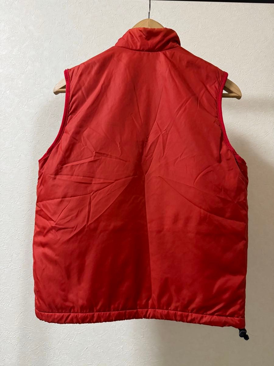 ＴＨＥ ＮＯＲＴＨ ＦＡＣＥ ノースフェイス 中綿ベスト レッド 系 オレンジ 登山 アウトドア VEST レディース 婦人  S