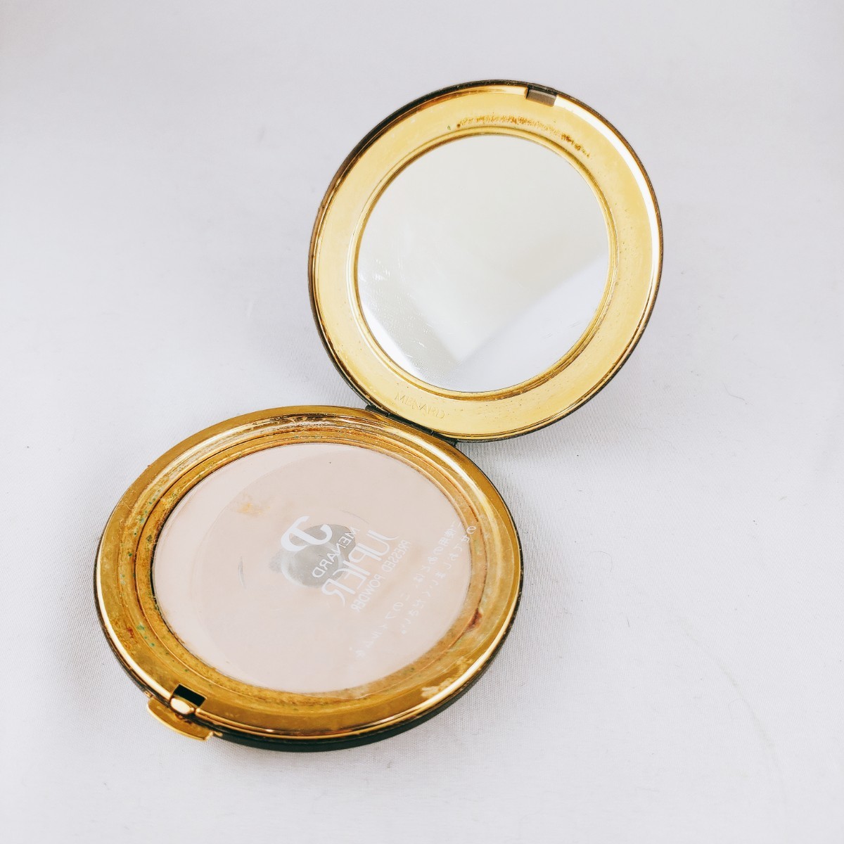 MENARD Menard ..25 anniversary commemoration the first month ART OF COMPACT art ob compact . mountain moreover, structure mirror foundation cosmetics Vintage hand-mirror 