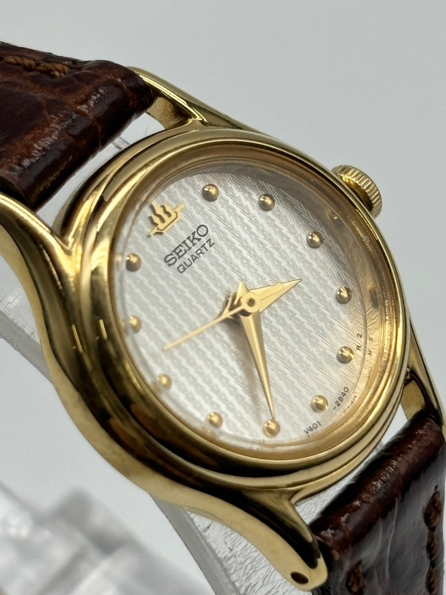 ☆美品 SEIKO セイコー クォーツ 腕時計 時計 3針 V401-0920 ☆美品 SEIKO セイコー クォーツ 腕時計 時計 3針 V401-0920