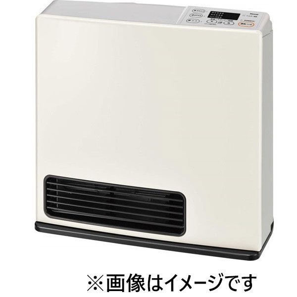 687*Rinnai ガスファンヒーター SRC-365E ホワイト プロパンガス LPガス 11畳/15畳 ガスコード付き 未使用未開封品_画像2