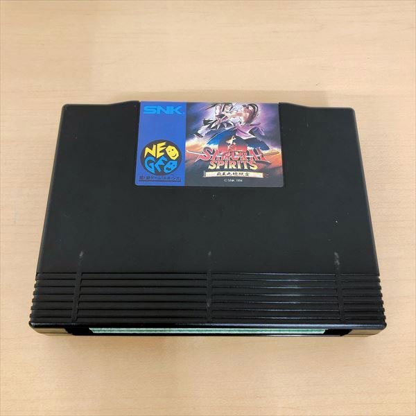 789*NEO GEO ネオジオ ロムカセット 真サムライスピリッツ 覇王丸地獄変 SAMURAI SPIRITS 取扱説明書 ケース付き_画像2