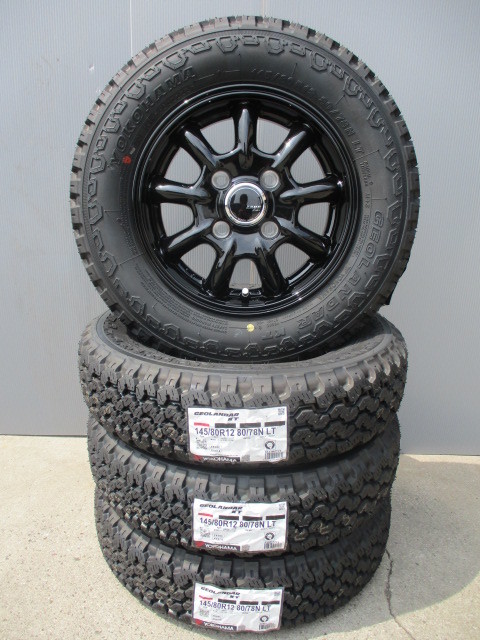 ヨコハマジオランダーKT■145/80R12・145R12■軽バン軽トラエブリーキャリーハイゼットサンバーNバンアクティクリッパーピクシスアトレー_画像1