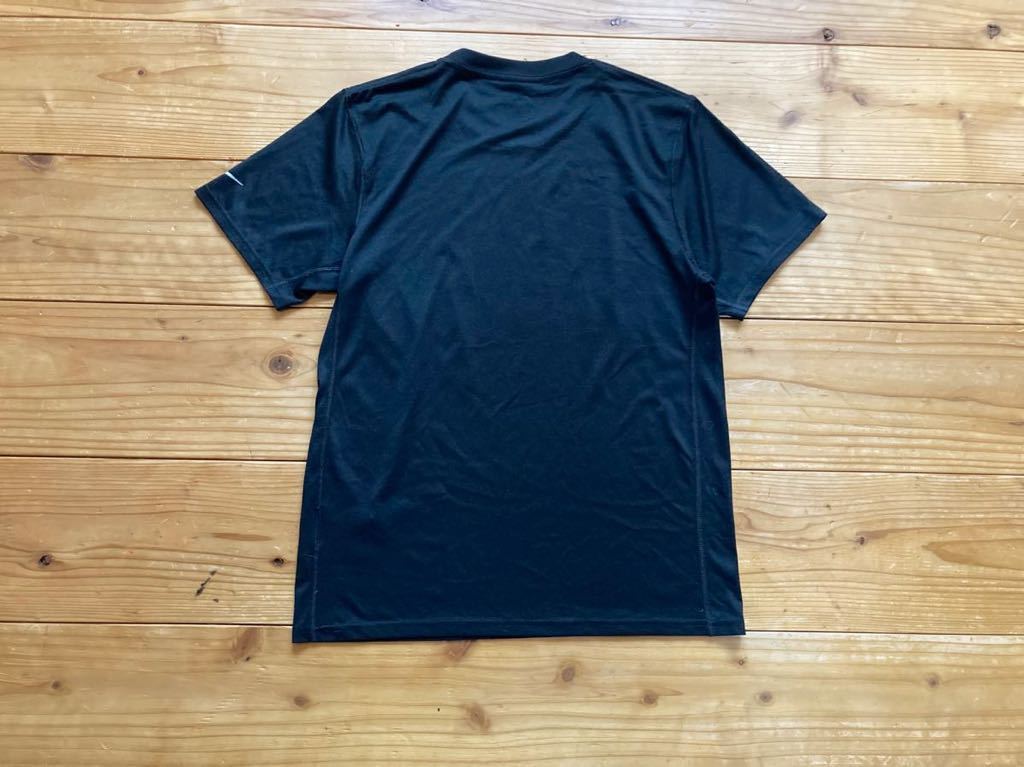 NIKE ナイキ メンズ 半袖 Tシャツ 黒 Lサイズ ドライシャツ ドライフィット スポーツウエア トレーニングウェア sports shirt トップス A_画像6