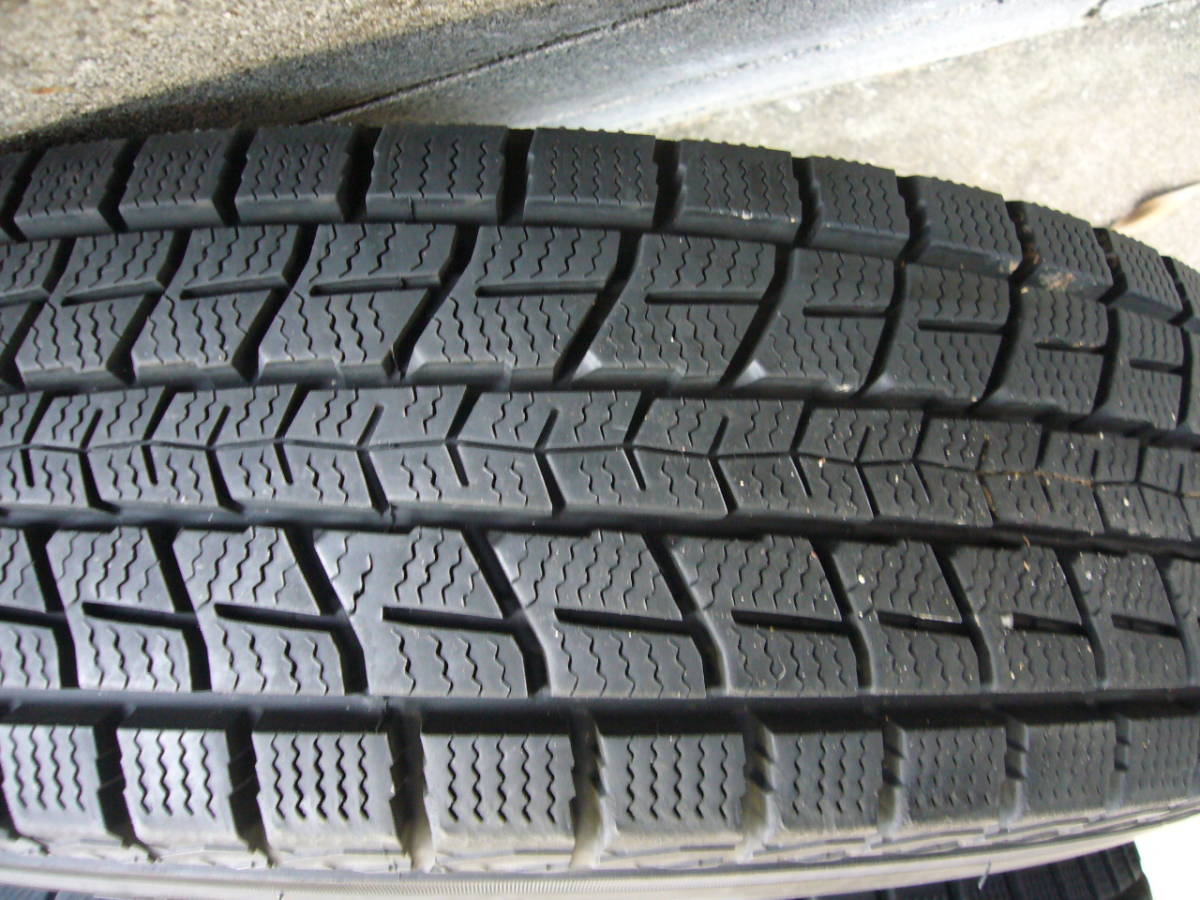 ★美品★　SUZUKI ジムニー JB64 16インチ 175/80R16 WINTERMAXX スタッドレス タイヤホイール 4本セット_バリ山　ゴムも柔らかいと思います。