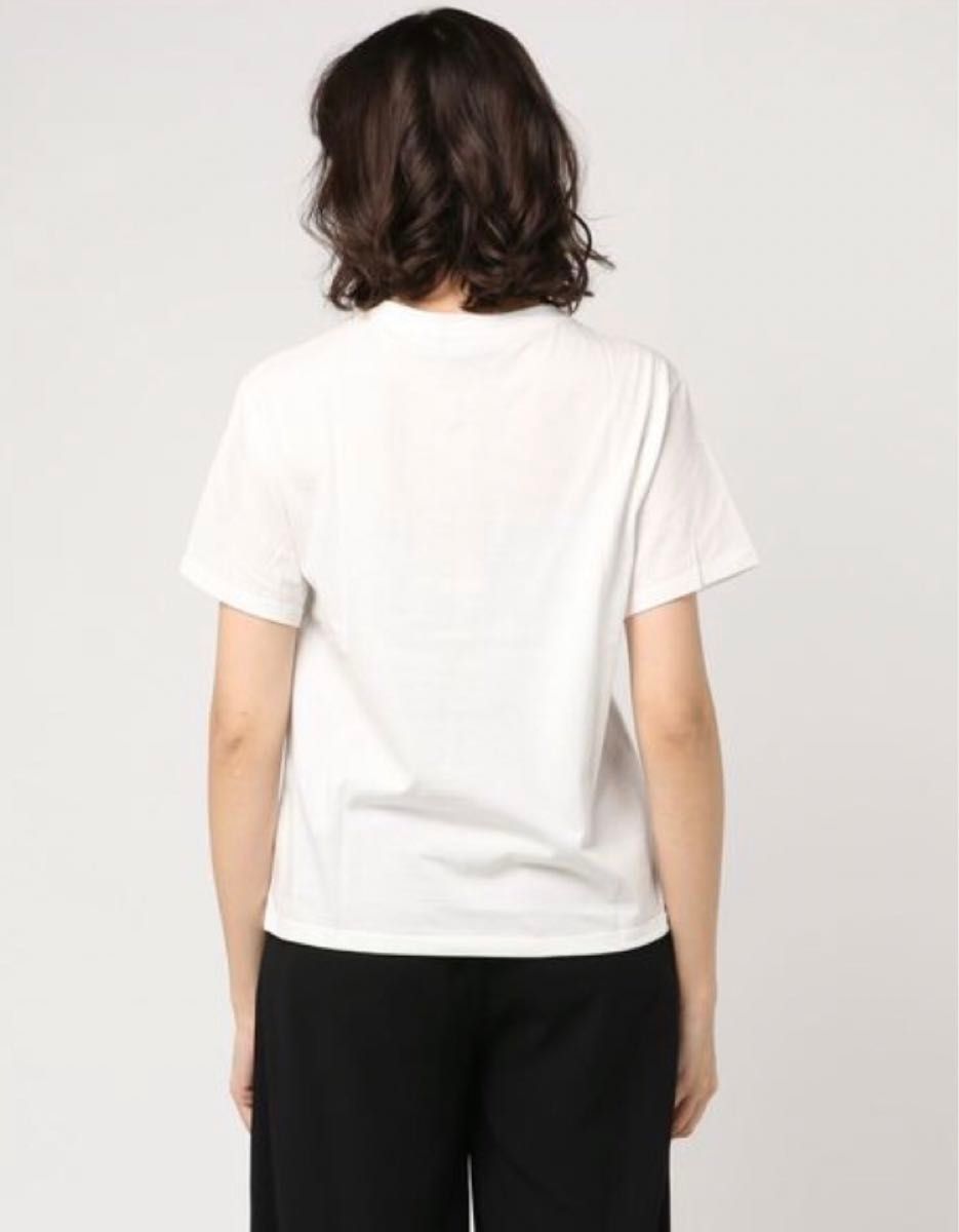 【未使用】A.P.C.欠けロゴ半袖Tシャツ(レディースS) apc アーペーセー