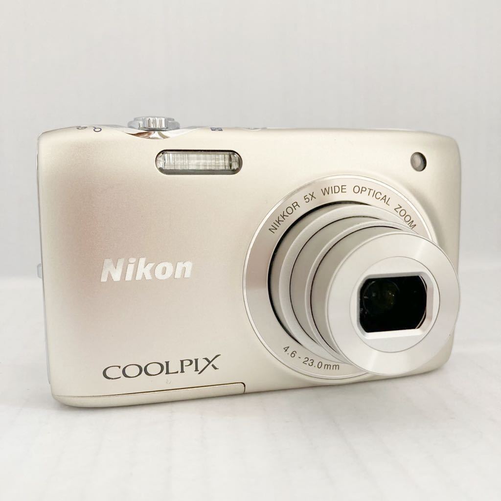 ★極上美品★ Nikon ニコン COOLPIX S3100コンパクトデジタルカメラの画像2