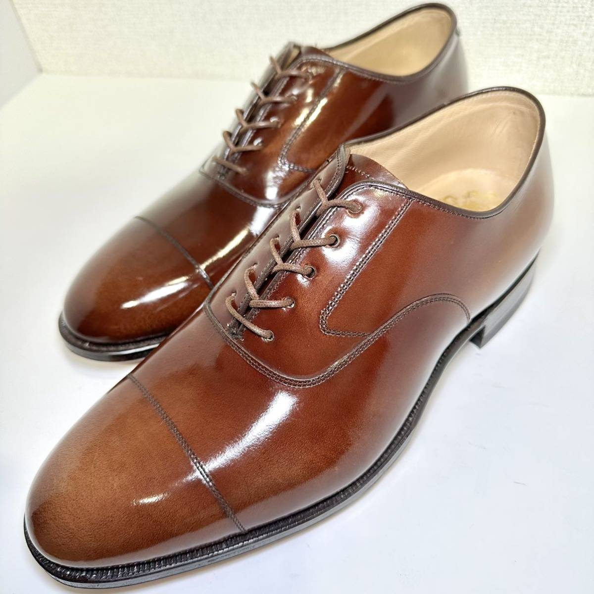 即決 /未使用/希少 /Johnston&Murphy ARISTOCRAFT / UK6 5 / 25 即決 /未使用/希少 /Johnston&Murphy ARISTOCRAFT / UK6 5 / 25