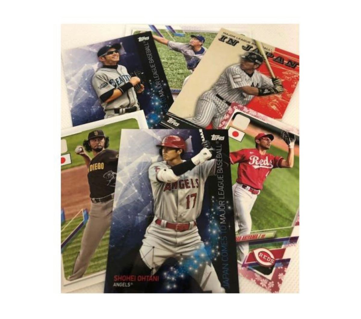 【大谷可能性あり】Topps トレカ カード JAPAN EDITION  2021 6パック