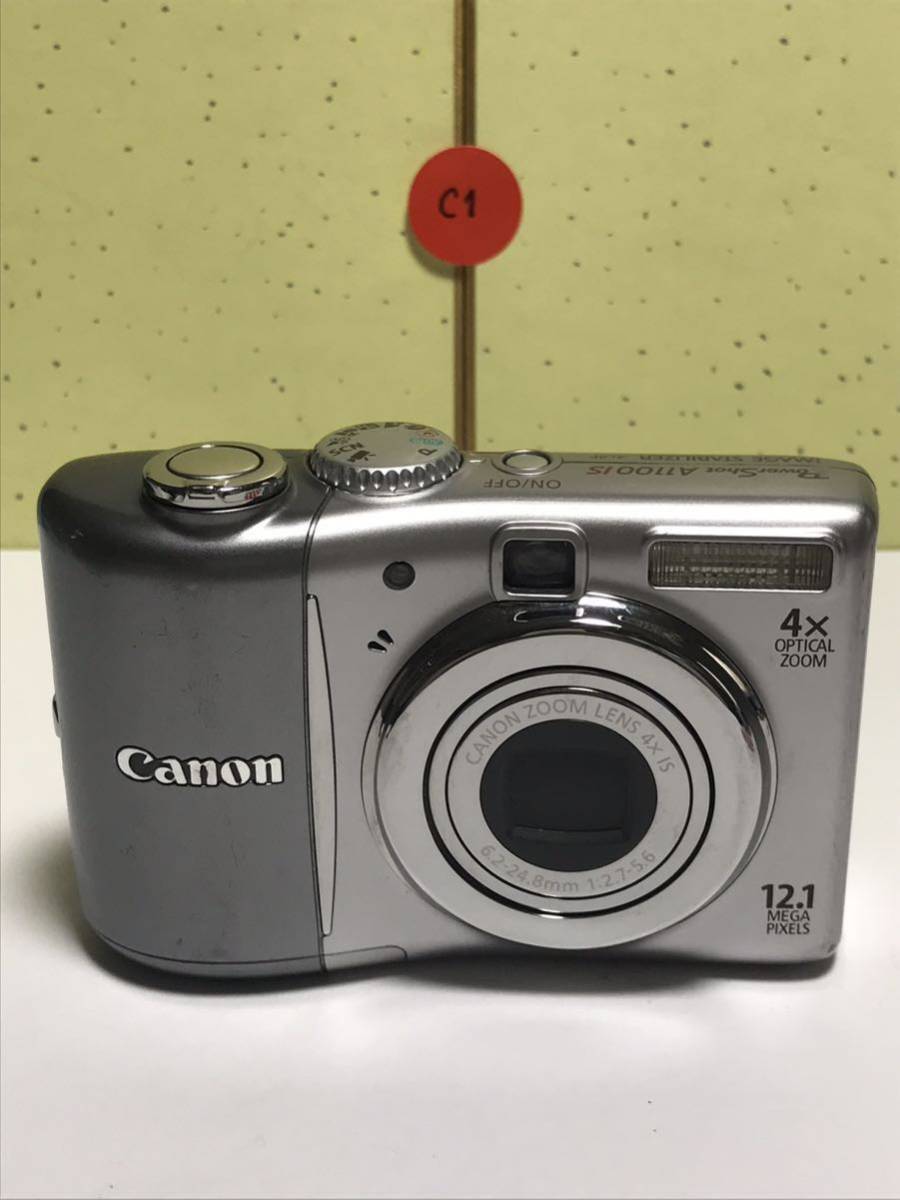 Canon キャノン Power Shot S1100 IS パワーショット AiAF PC 1354コンパクトデジタル カメラ 動作確認済み_画像1