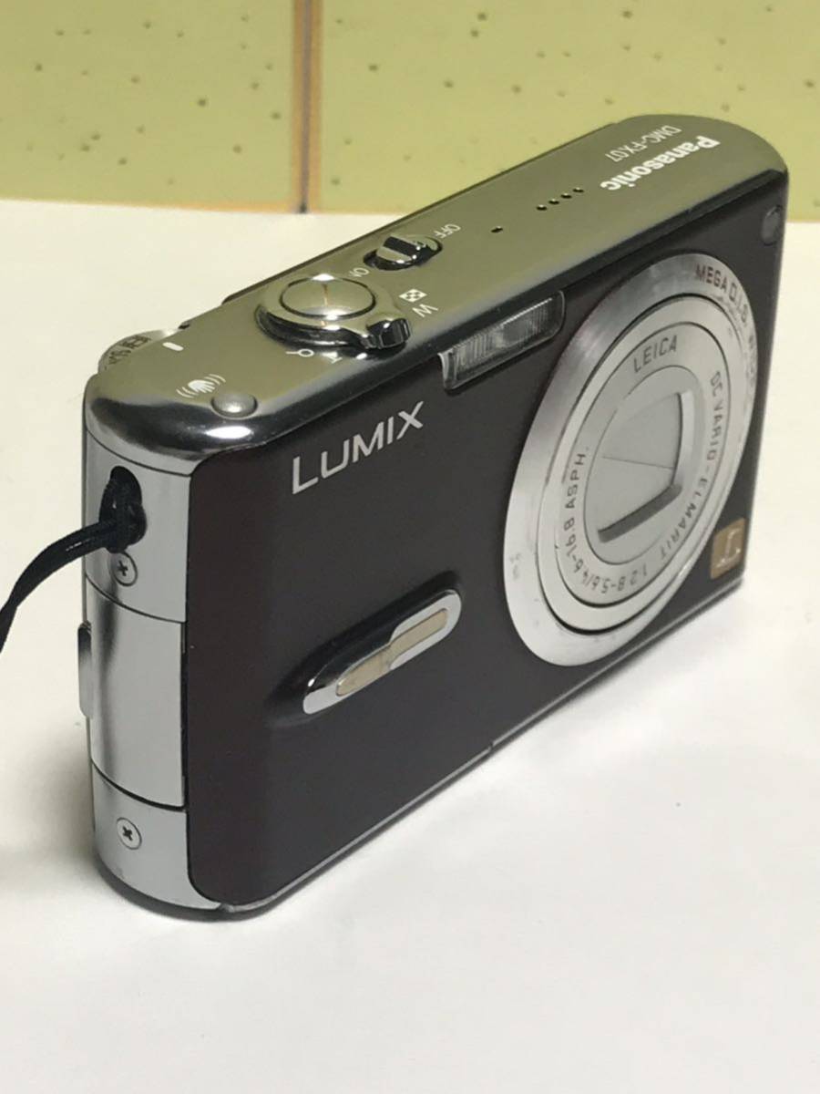 Panasonic パナソニック LUMIX DMC-FX07 MEGA O.I.S. WIDE コンパクトデジタルカメラ 日本製品 _画像7