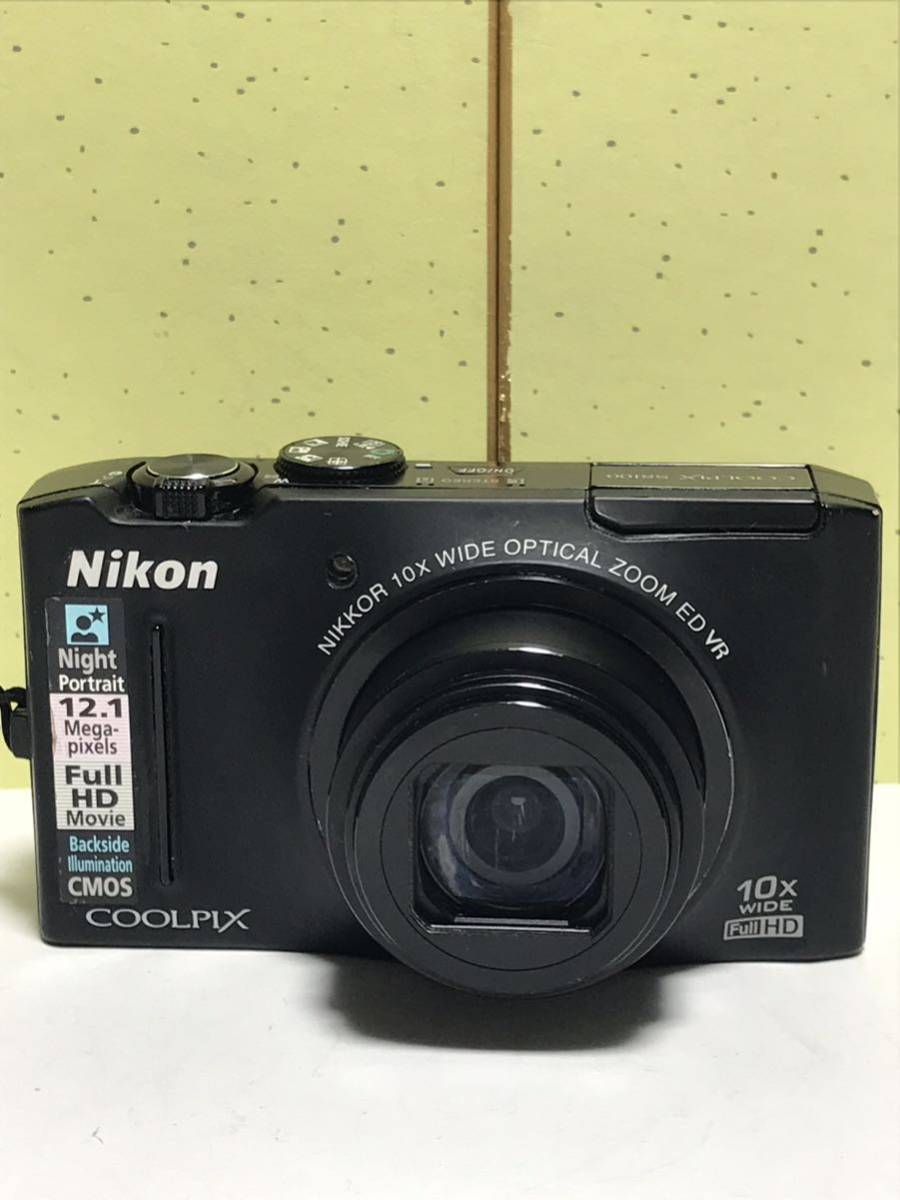 Nikon ニコン COOLPIX S8100 コンパクトデジタルカメラ 10x WIDEOPTICAL ZOOM ED VR Full HD 固定送料価格 2000