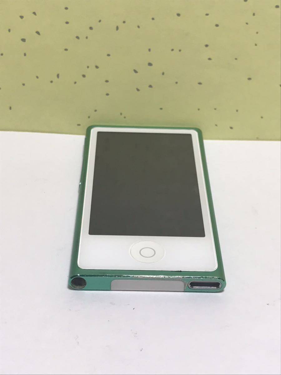 Apple アップル iPod nano アイポッド ナノ 第7世代 MD 579C- A1446 ModelA1446 動作確認済み グリーンの画像6