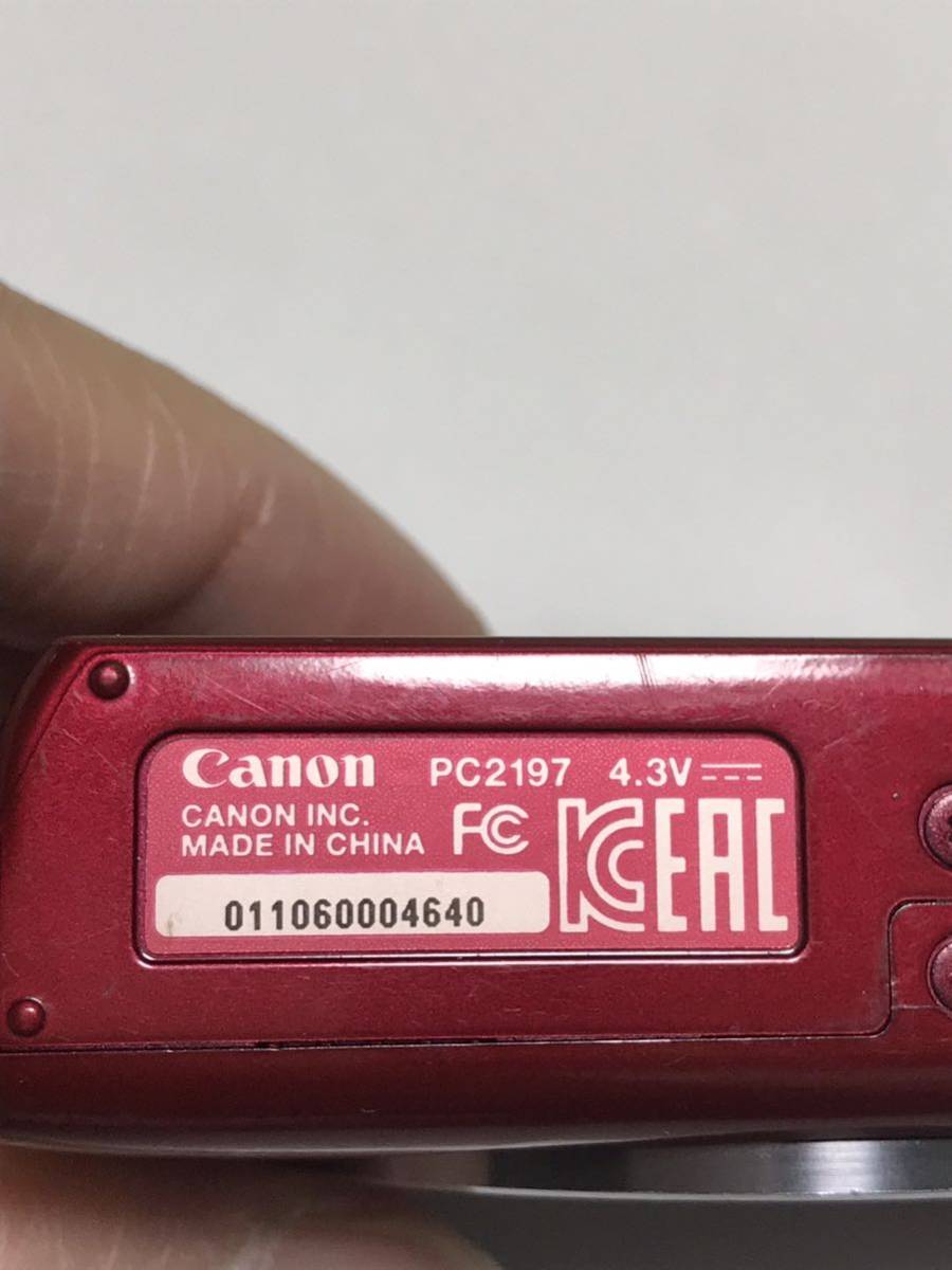 Canon キャノン IXY 150 HD コンパクトデジタルカメラ 8Xx ZOOM 5.0-40.0mm 1:3.2-6.9 PC2197 動作確認済み の画像9