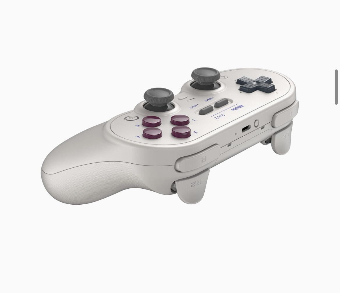 【新品】　8Bitdo Pro2 ゲームパッド コントローラーG Classic NS Bluetooth_画像2