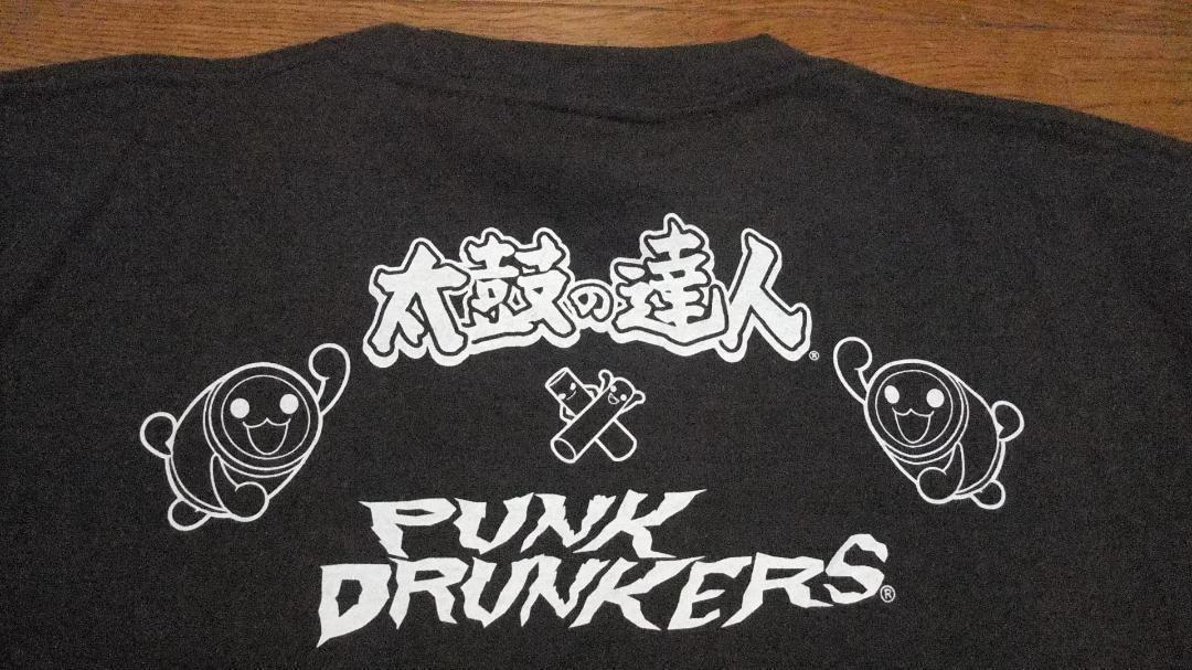 送料無料 punkdrunkers Tシャツ M 未使用 太鼓の達人パンクドランカーズ_画像5