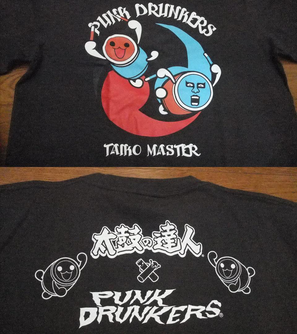 送料無料 punkdrunkers Tシャツ M 未使用 太鼓の達人パンクドランカーズ_画像2