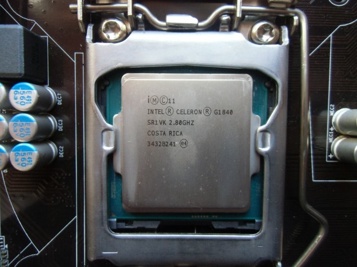 Win10確認済 LGA1150 ATXマザボ(GIGABYTE GA-H97-HD3 REV:1.0 BIOS/F9c)/CPU(Celeron G1840)のセット_画像6