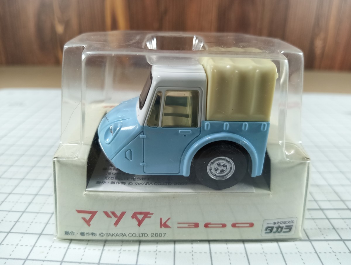  миникар Choro Q Mazda K360 тент specification CHQ404 Takara 2007/MAZDA/ нераспечатанный товар / Takara Tommy / retro машина / pullback 