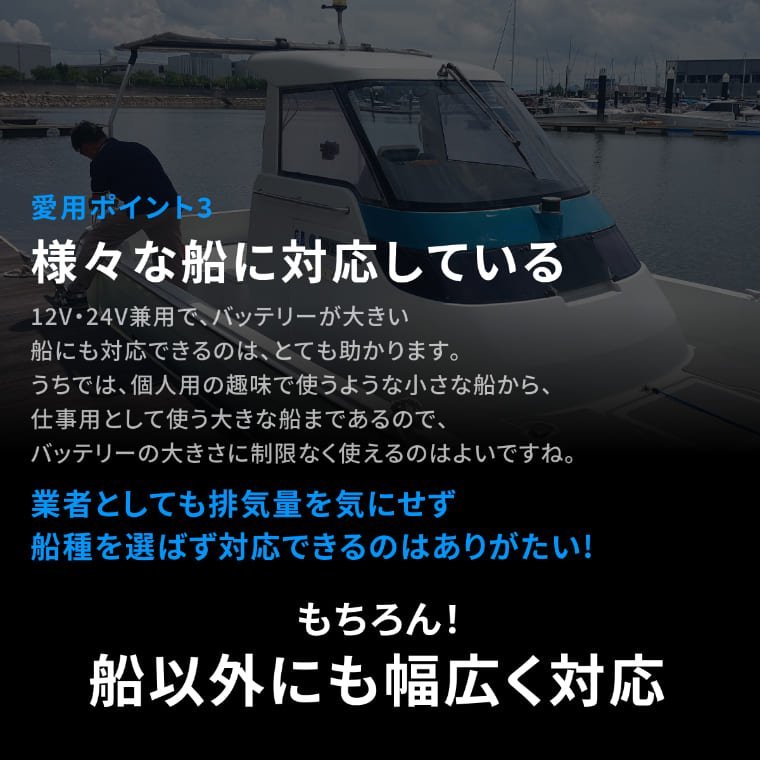 新品 直営店 ジャンプスターター エンジンスターター 車中泊 災害時に活躍 Beast power evo【12V/24V対応】１年保証 大型トラック_画像7