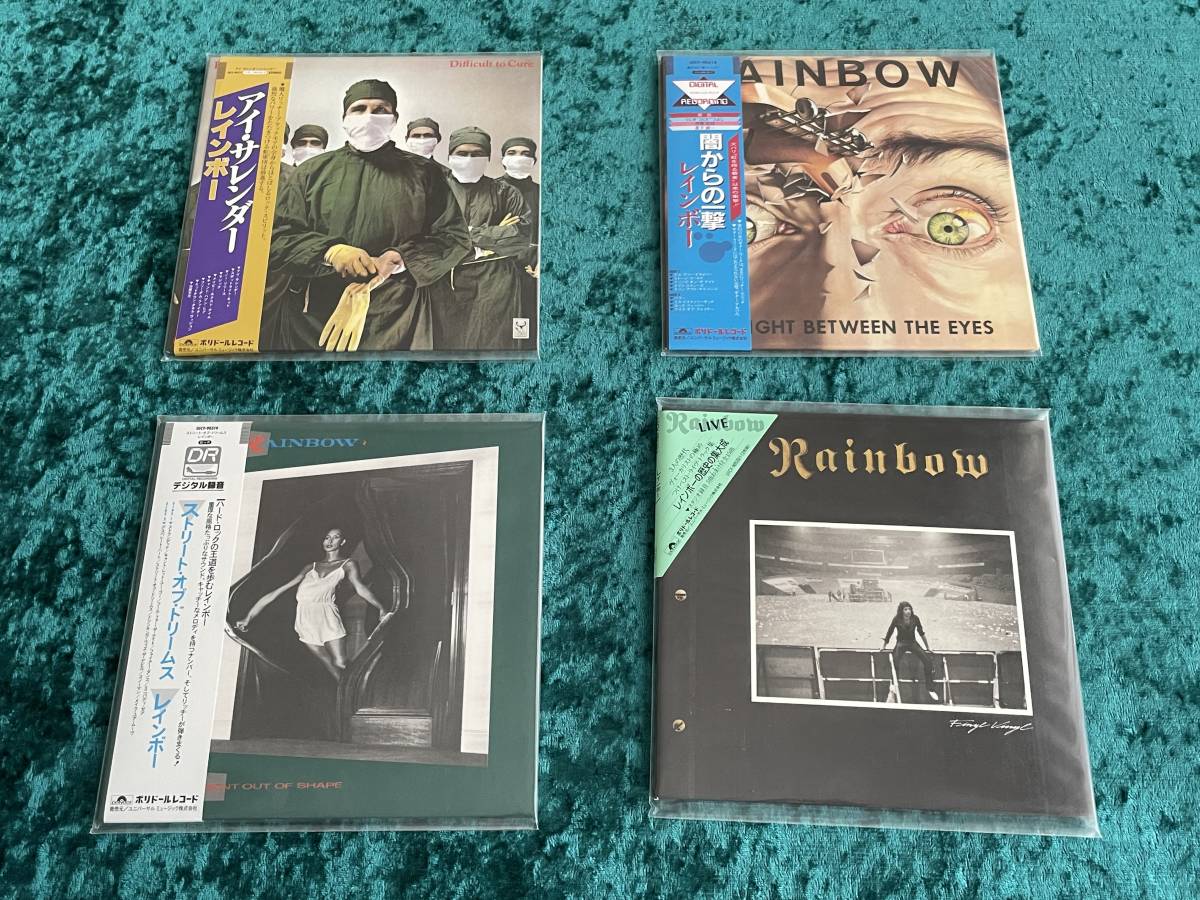 * Rainbow *10CD* paper jacket /BOX set * the first times limitated production * poly- doll * year z* Japanese record * with belt *RAINBOW*THE POLYDOR YEARS 1975-1986