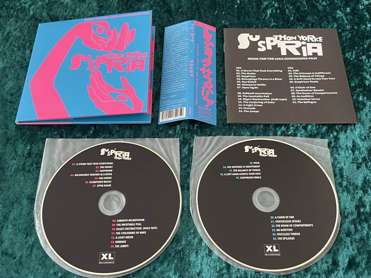 ★トム・ヨーク★紙ジャケット仕様★CD/UHQCD3枚セット★THE ERASER★SPITTING FEATHERS★SUSPIRIA★日本盤★帯付★THOM YORKE★RADIOHEADの画像5