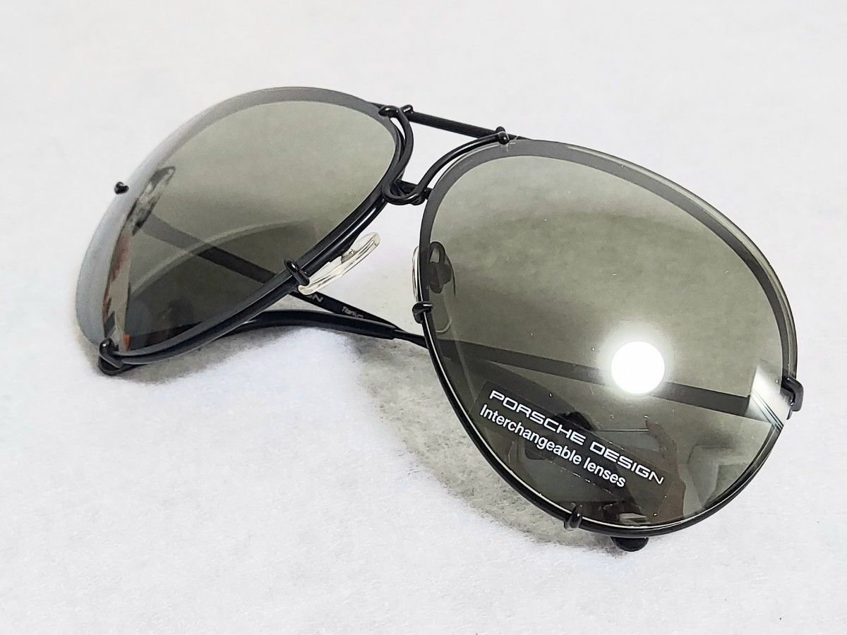 新品　PORSCHE DESIGN ポルシェデザイン　日本製　ブランド　サングラス　UVカット　紫外線カット　ツーブリッジ　かっこいい