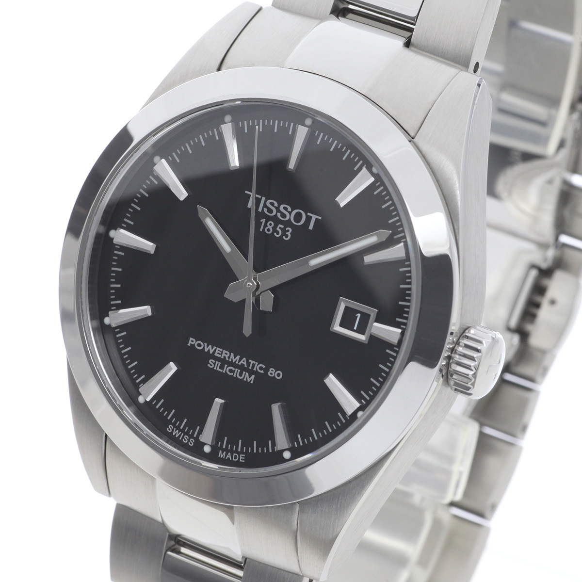 ティソ TISSOT ジェントルマン パワーマティック80 シリシウム T127.407.11.051.00 / T127407 A 自動巻き_画像2