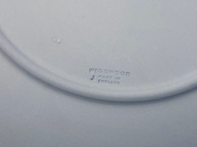 ※55868 Wedgwood イヤープレート 2000年 ジャスパー 飾り皿 プレート皿 ウエッジウッド 個人保管品_画像5
