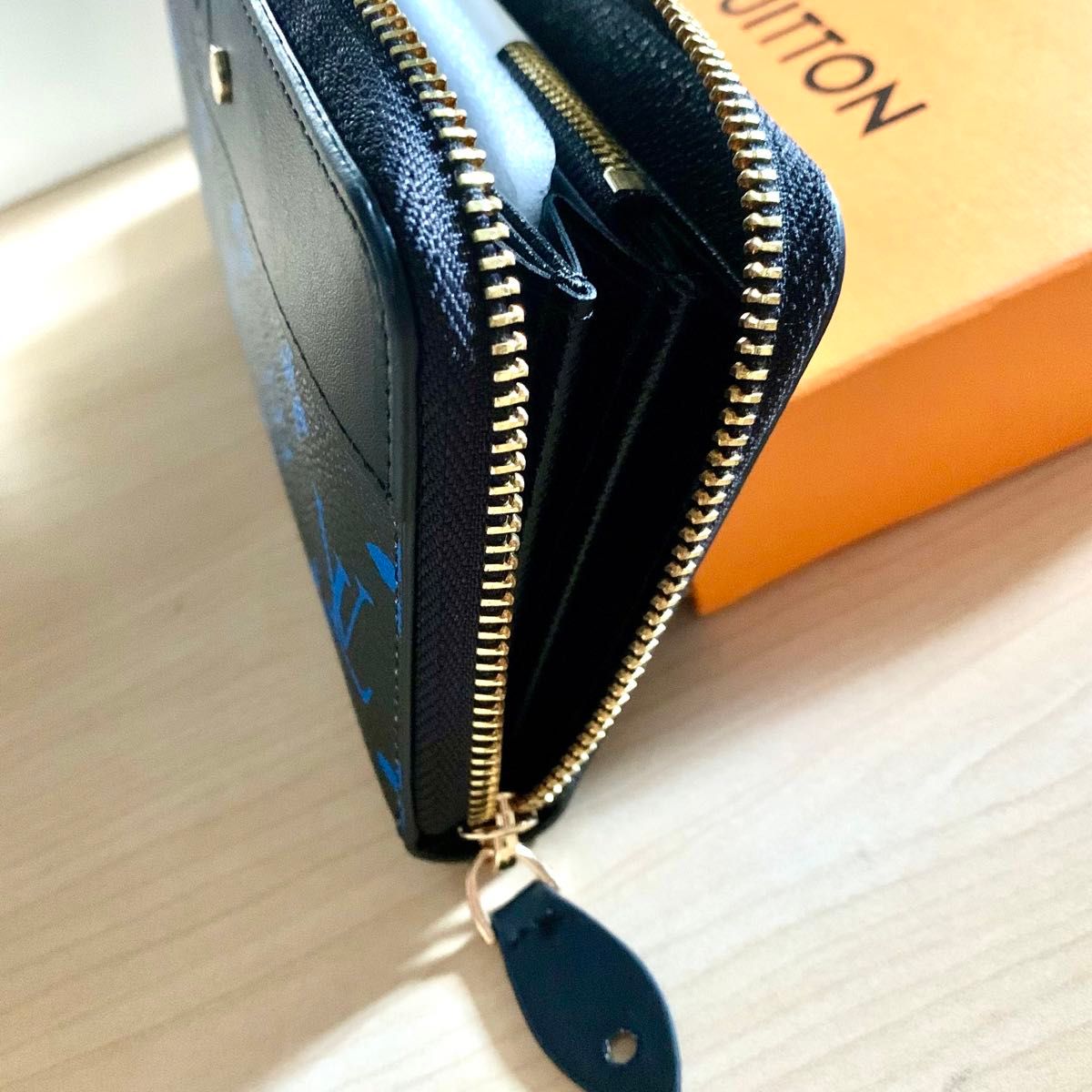 アイコニックモデル♡ルイヴィトン ジッピー・ウォレット 新品 LOUIS VUITTON】ジッピーウォレット/アイコニックブルー