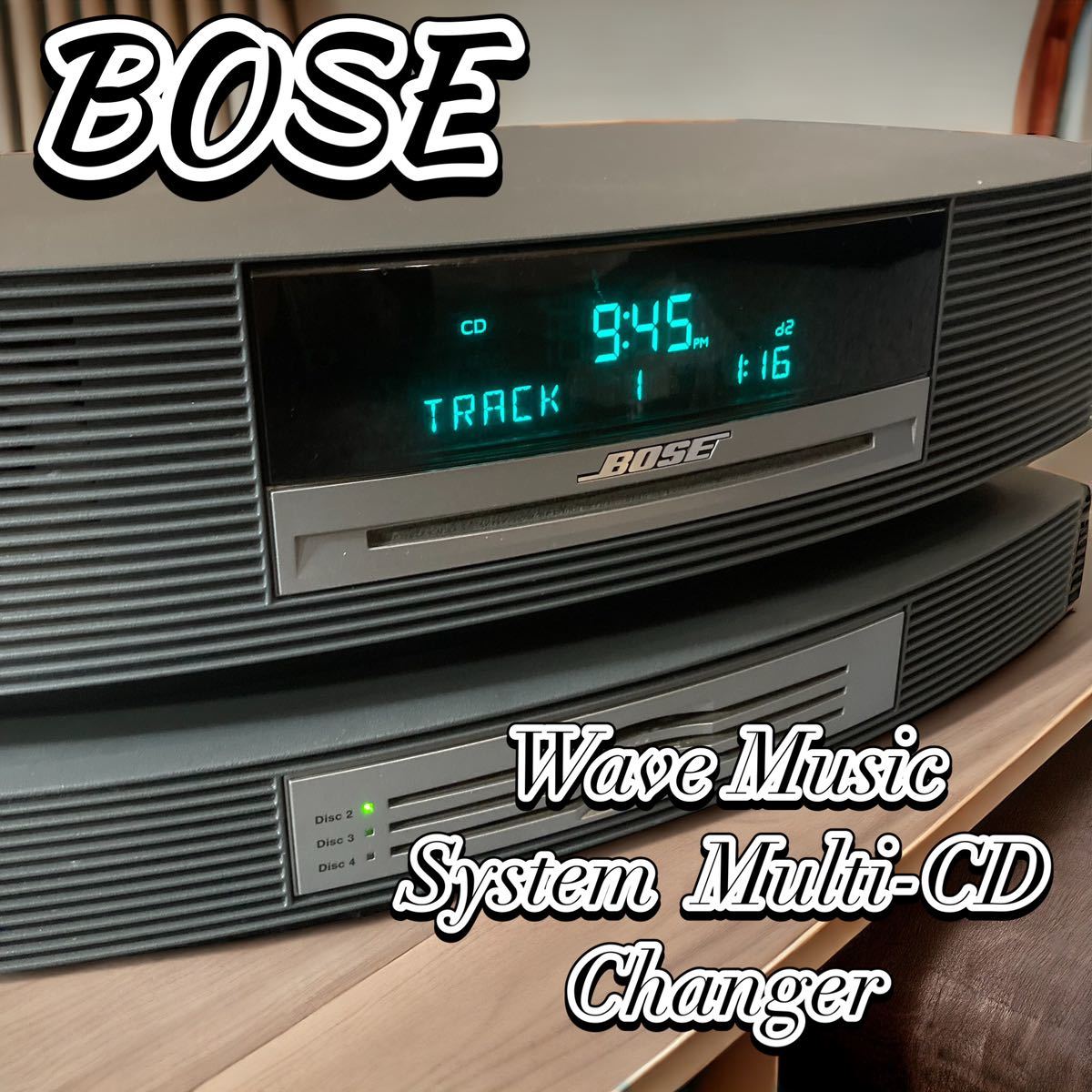 BOSE Wave Music System Multi-CD Changer ミュージック・サウンド・システム　チェンジャー付き