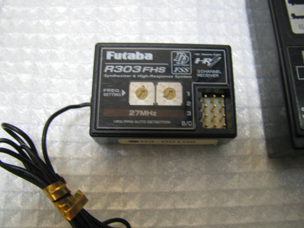 フタバ（Futaba）のモジュール：PK-FSM（27Ｍ）＆R303FHS（シンセサイザー方式）_画像4