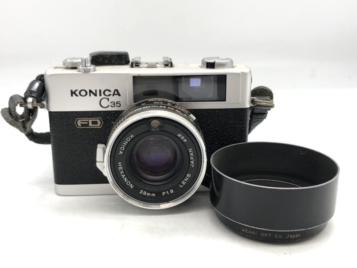 0104-012S⑳23005 コンパクトフィルムカメラ KONICA コニカ C35 FD