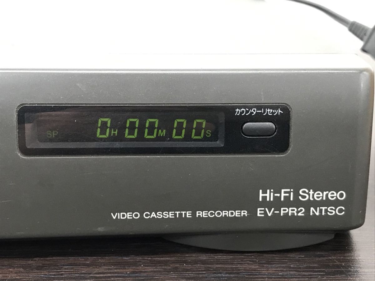 0104-101T⑯22931 ビデオデッキ SONY ソニー EV-PR2 NTSC 8ミリ ビデオ