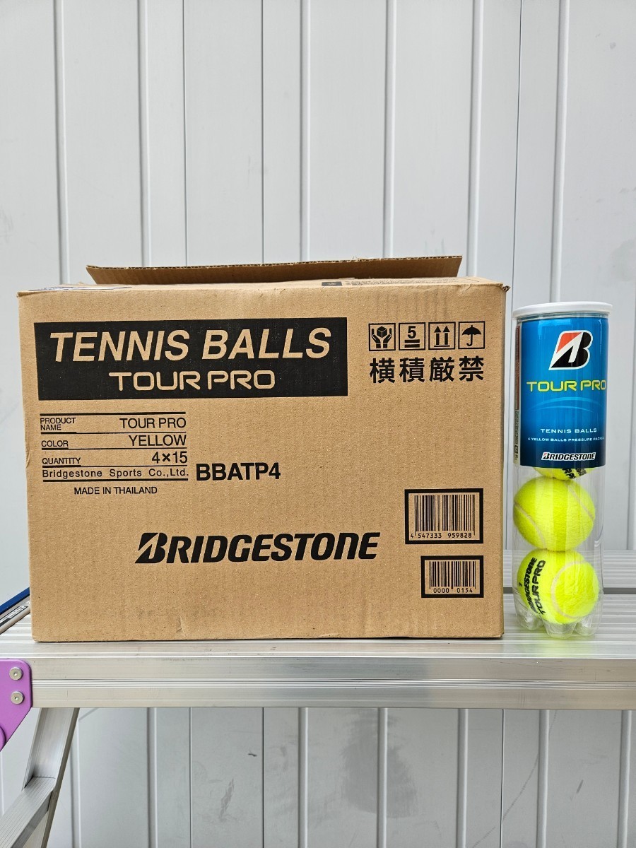 【未使用品】ブリヂストン テニスボール　ツアープロ　tourpro　4個入×13パック　計52個_画像2