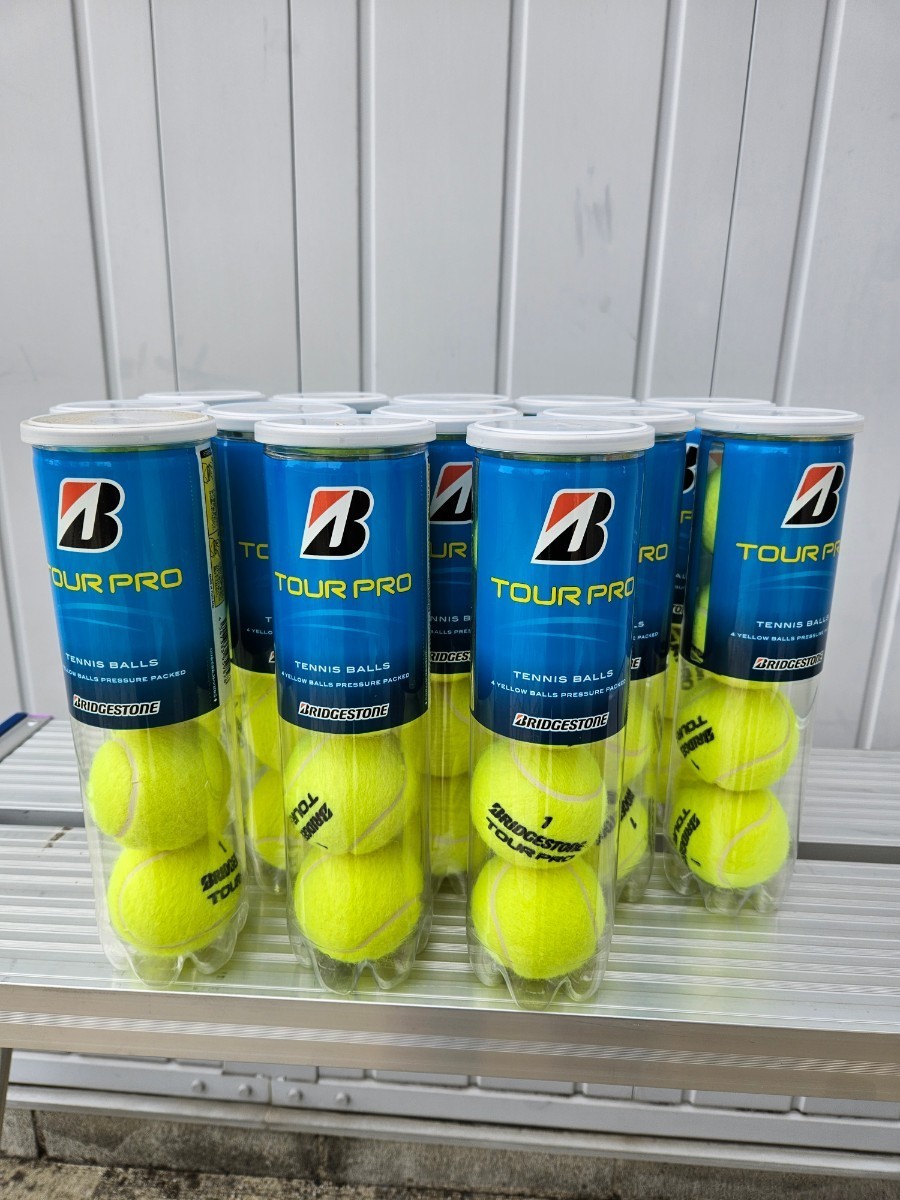 【未使用品】ブリヂストン テニスボール　ツアープロ　tourpro　4個入×13パック　計52個_画像4