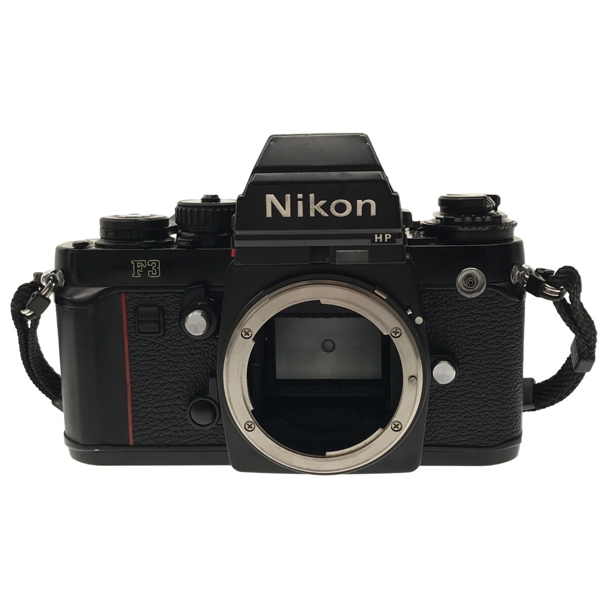 Nikon F3 HP ブラックボディ ニコン MF一眼レフ マニュアルフォーカス フィルムカメラ ハイアポイント 動作未確認 ジャンク 現状品 C3880_画像3